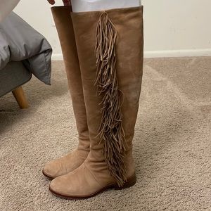 Sam Edelman tan tall boots